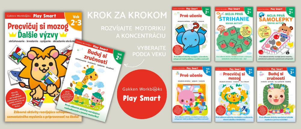 Kumon a Play Smart môj pracovný zošit